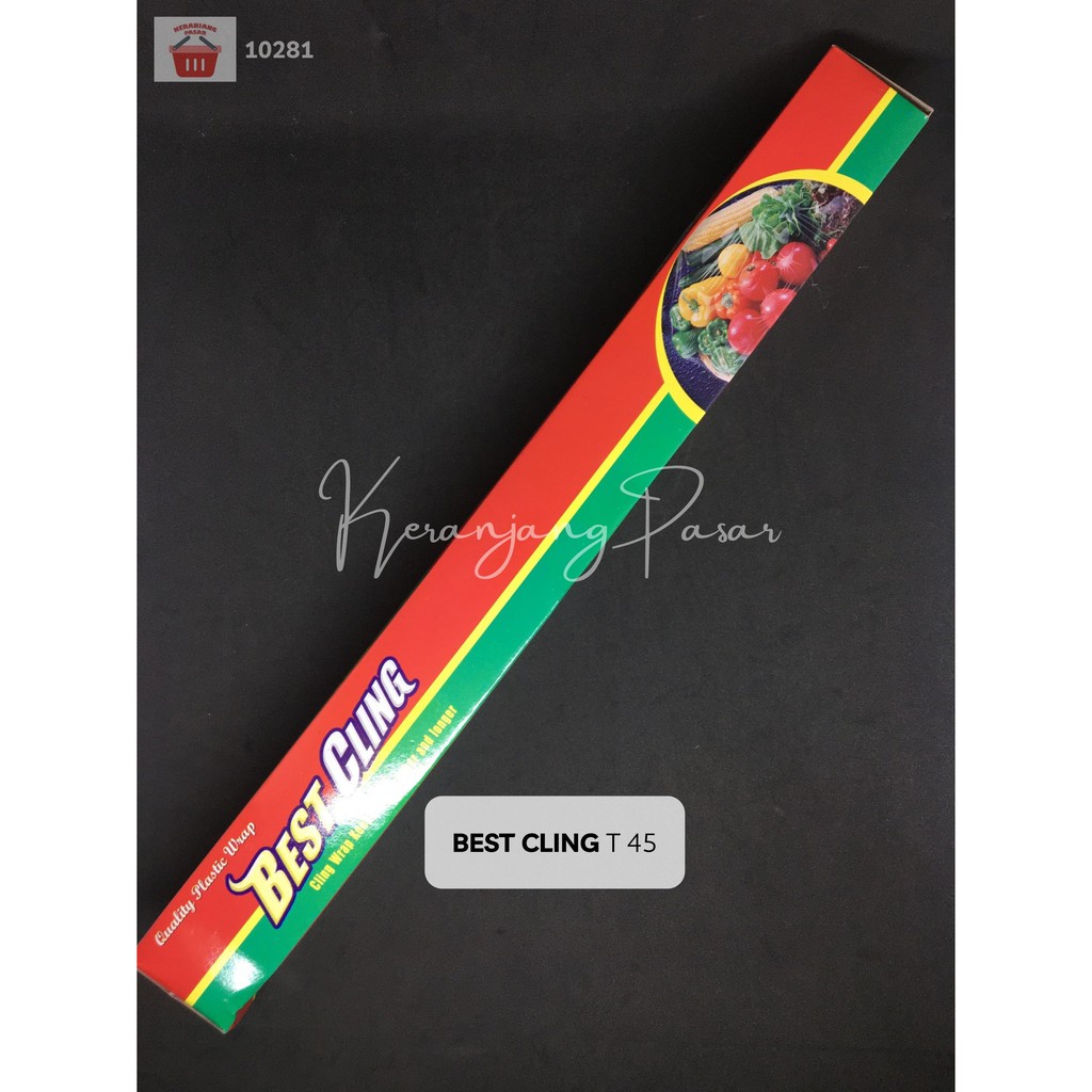 Plastic Wrap Best Cling 45 cm Wrapping Film Plastik Wrap Makanan Bahan Kue