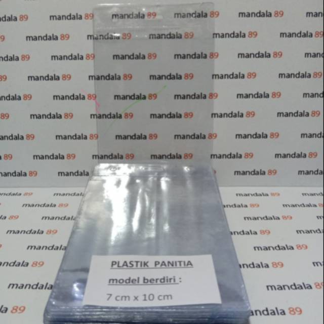 

PLASTIK PANITIA 7x10 cm // plastik id card @100 lembar