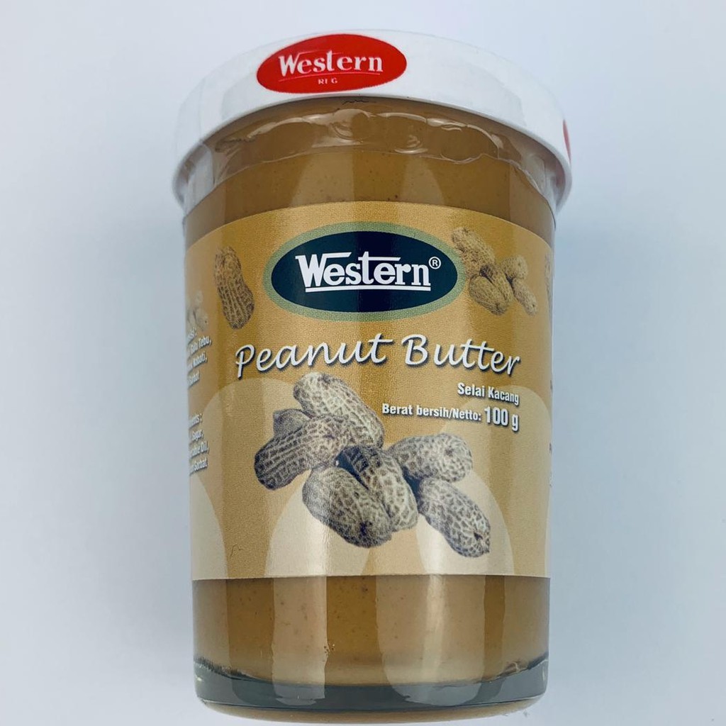 WESTERN SELAI ROTI RASA PEANUT BUTTER 100g