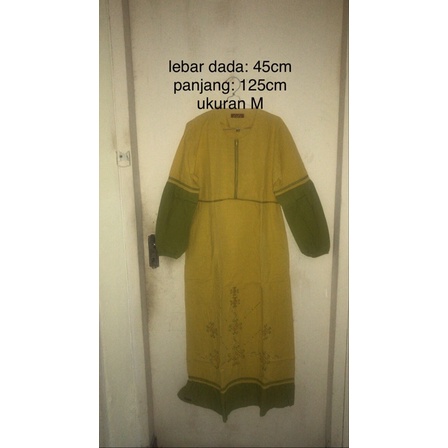 GAMIS BLOUSE DRESS BAJU MUSLIM PRELOVED MERK KEKE MIRZANI