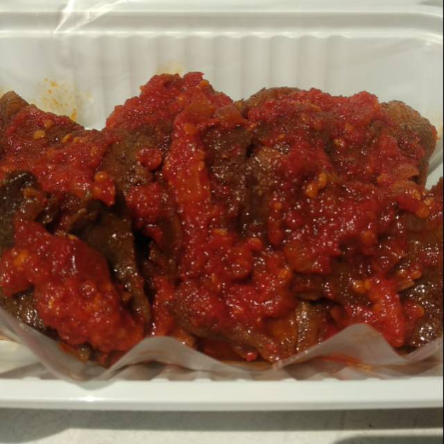

dendeng balado Renyah 120