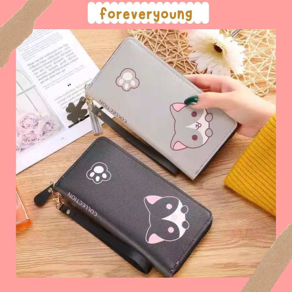 ( Fy ) COD Dompet import wanita  dompet panjang Wanita dompet Wanita murah dompet cantik realpic