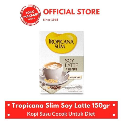 TROPICANA SLIM SOY LATTE COFFEE 150GR