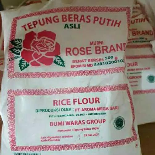 

Cuci Gudang Awal Tahun Tepung Beras Rose Brand 500 g Promo Awal tahun