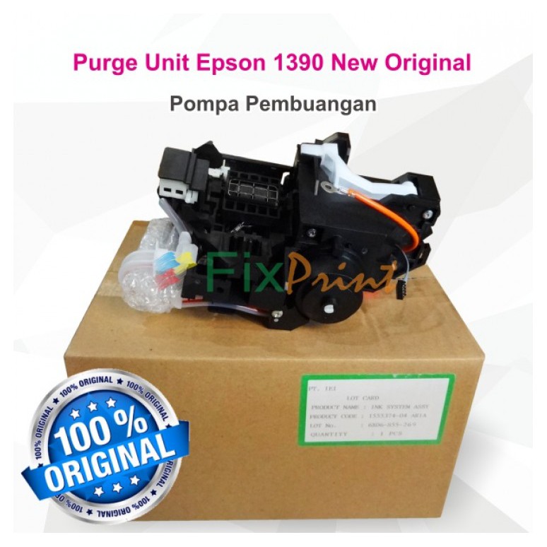 Purge Unit Printer Epson  R1390 1390 New Original Pompa Pembuangan Epson  1390