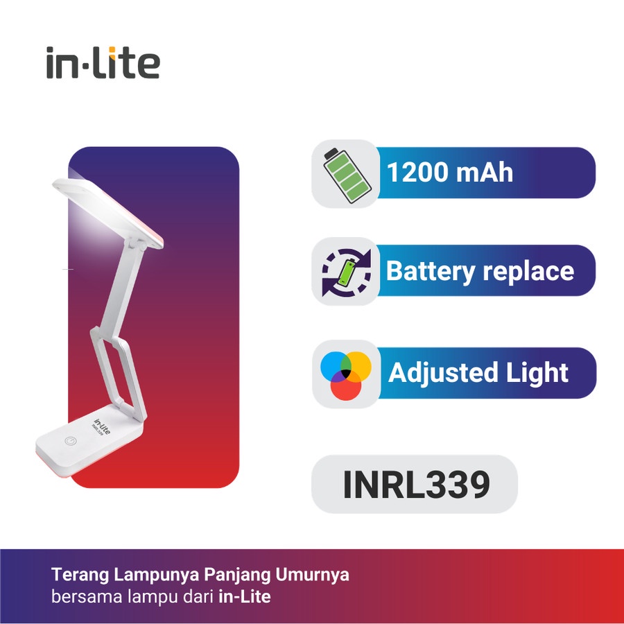 Inlite Lampu Meja Dimmable Inlite INRL339