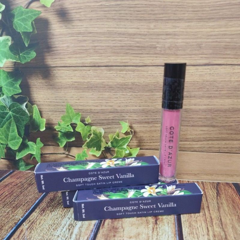 ELOI COCO CHAMPAGNE SWEET VANILLA MATTE LIP CREAM PINK