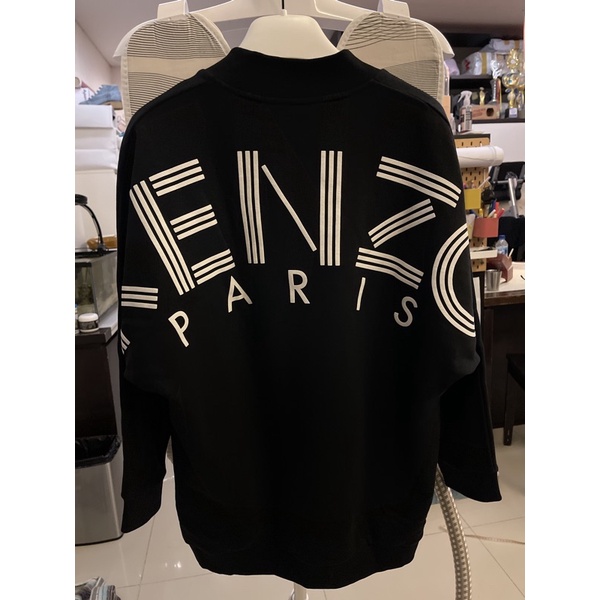 preloved like new 100% authentic kenzo sweater black oversized