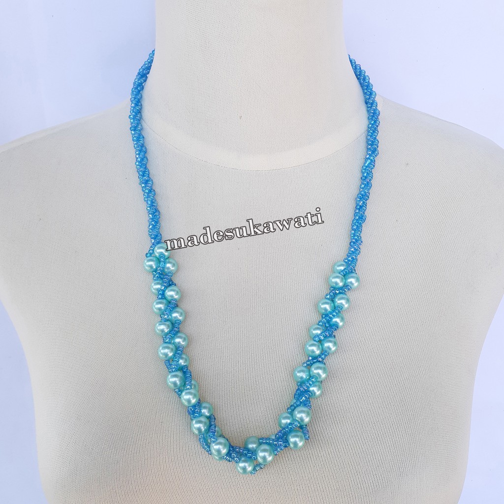 Kalung mote bola bola aksesoris bali