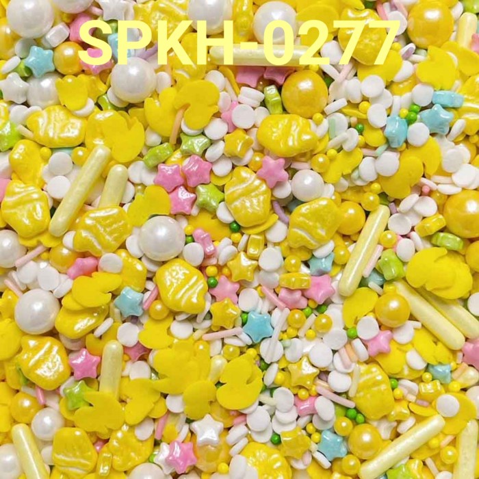 

SPKH-0277 SPRINKLES SPRINKLE SPRINGKEL 500GR STAR BEBEK CUPCAKE KUNING BERKUALITAS TINGGI