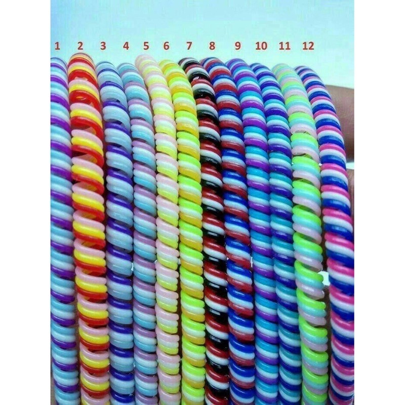 COD PELINDUNG KABEL 1-3 WARNA T44 / PELILIT KABEL SPIRAL / CORD PROTECTOR SB