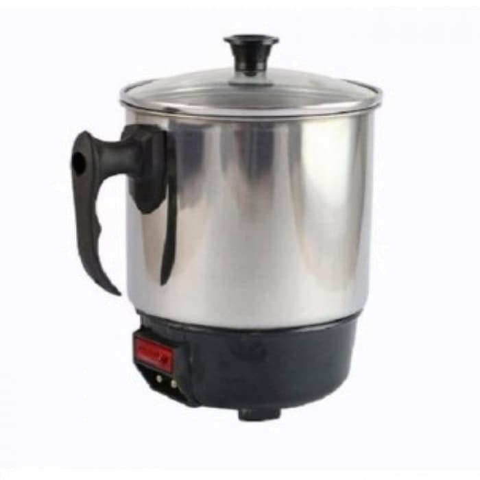 Promo Terbaru!!! Mug Listrik Teko Pemanas Air Elektric Heating Cup 11 cm Berbahan Stainless Steel