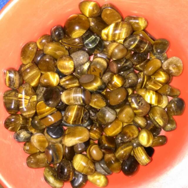 TIGER EYE STONE / BATU TIGER EYE ORIGINAL 100%
