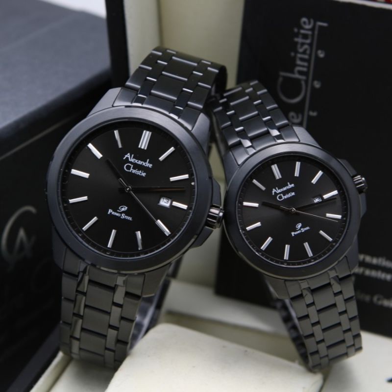 JAM TANGAN COUPLE ALEXANDRE CHRISTIE AC 1017 AC1017 ORIGINAL