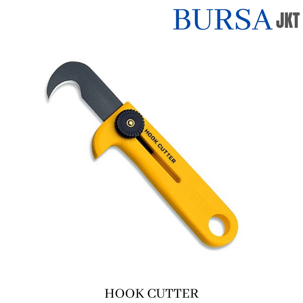 PISAU PEMOTONG PLASTIK TALI AKRILIK MIKA HPL HOOK KNIFE CUTTER