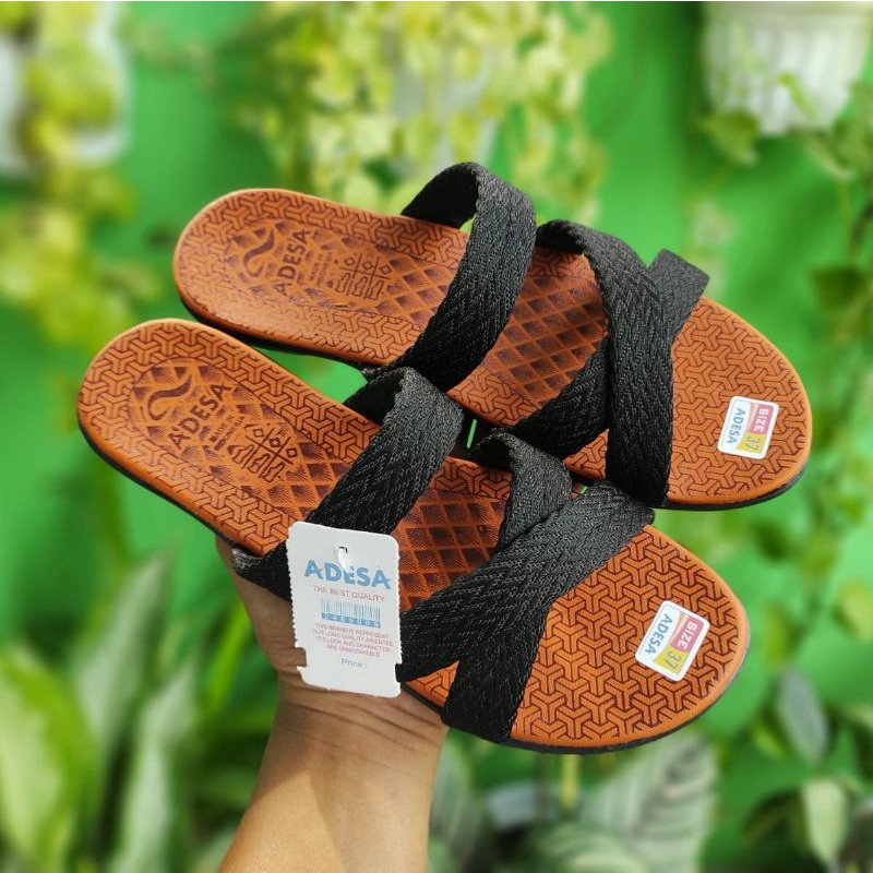 Sandal Rajut Slempang Turki/Sendal Wanita Turki Sandal Teplek Wanita