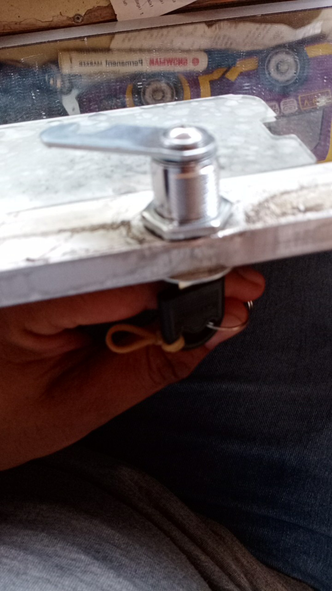 Kunci Camlock 30mm / Kunci Laci Lemari / Kunci Loker / Kunci Etalase Merk Weldom