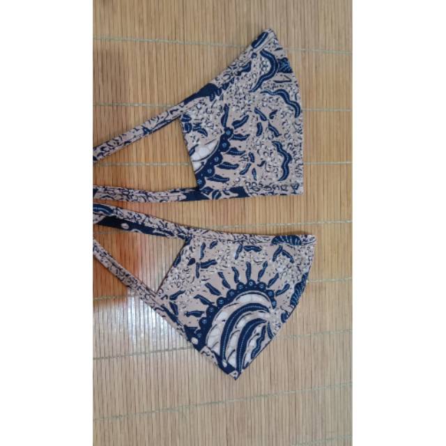 Termurah Masker Kain Motif Batik Solo