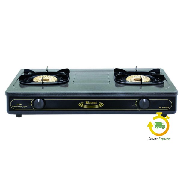 Kompor Gas Rinnai RI 602 BGX / RI602BGX / RI 602 BGX - ( 2 Tungku )