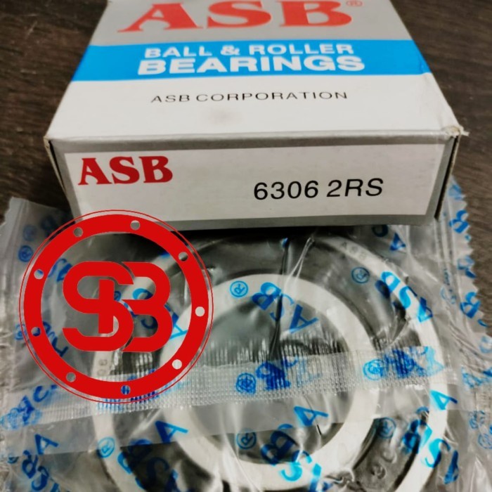 Bearing / Laker / Laher 6306 2RS ASB