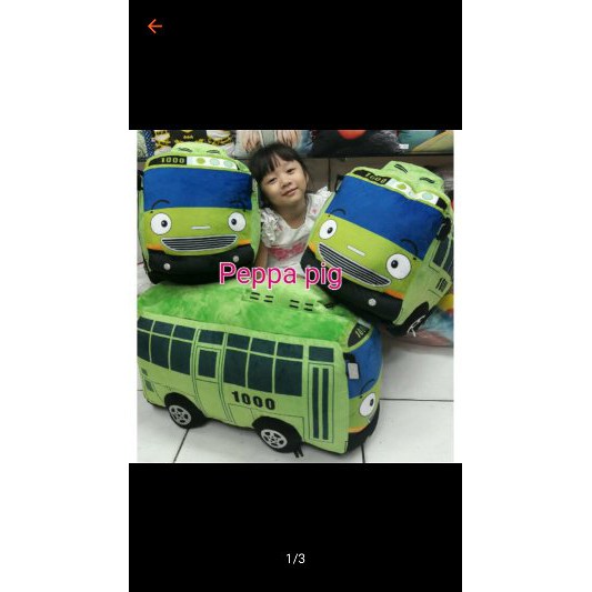 real pict boneka mobil tayo besar jumbo SNI bahan halus Diskon