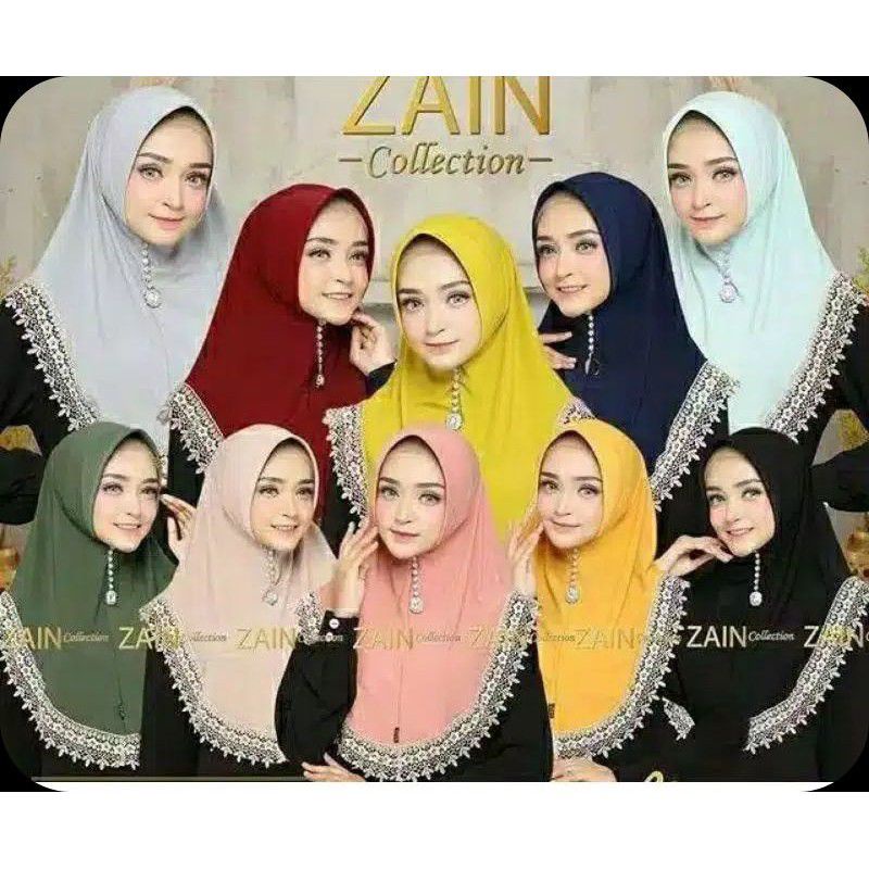 hijab Zain Prada renda