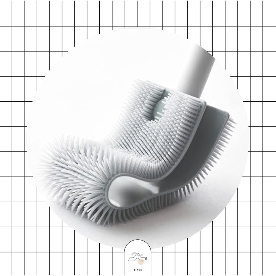 TIDY Platawa Silicone Toilet Brush | Sikat Toilet Silikon