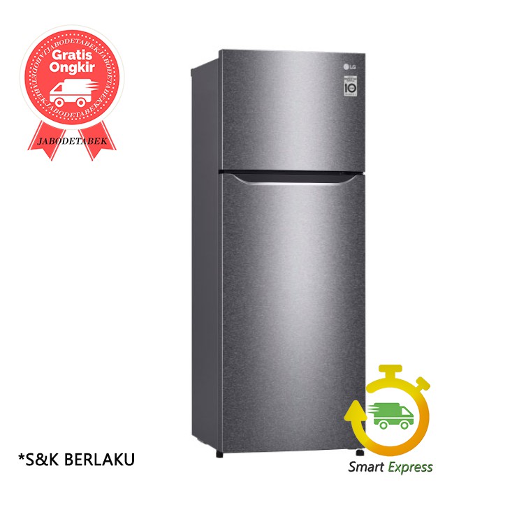 KULKAS LG GN-B215 SQMT / GNB215SQMT / GN-B 215SQMT - (2 PINTU / 209 L)