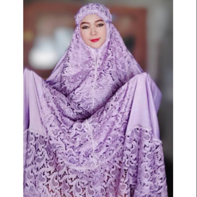 MUKENA MEWAH JUMBO / MUKENA FULL RENDA SWAROVSKI