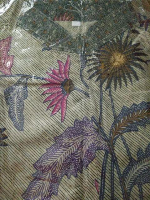 Ms Gamis Batik Sriwedari Maxi Bumil/busui Katun Sogan Allsize Ld 104