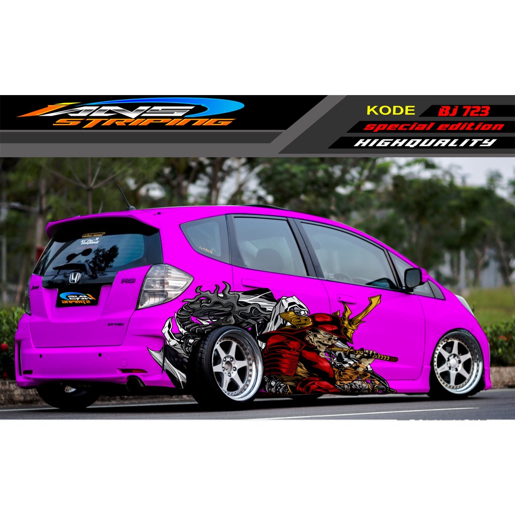 STICKER MOBIL HONDA BRIO / JAZZ RS / MOBILIO / AGYA / YARIS / ATOS / STICKER MOBIL