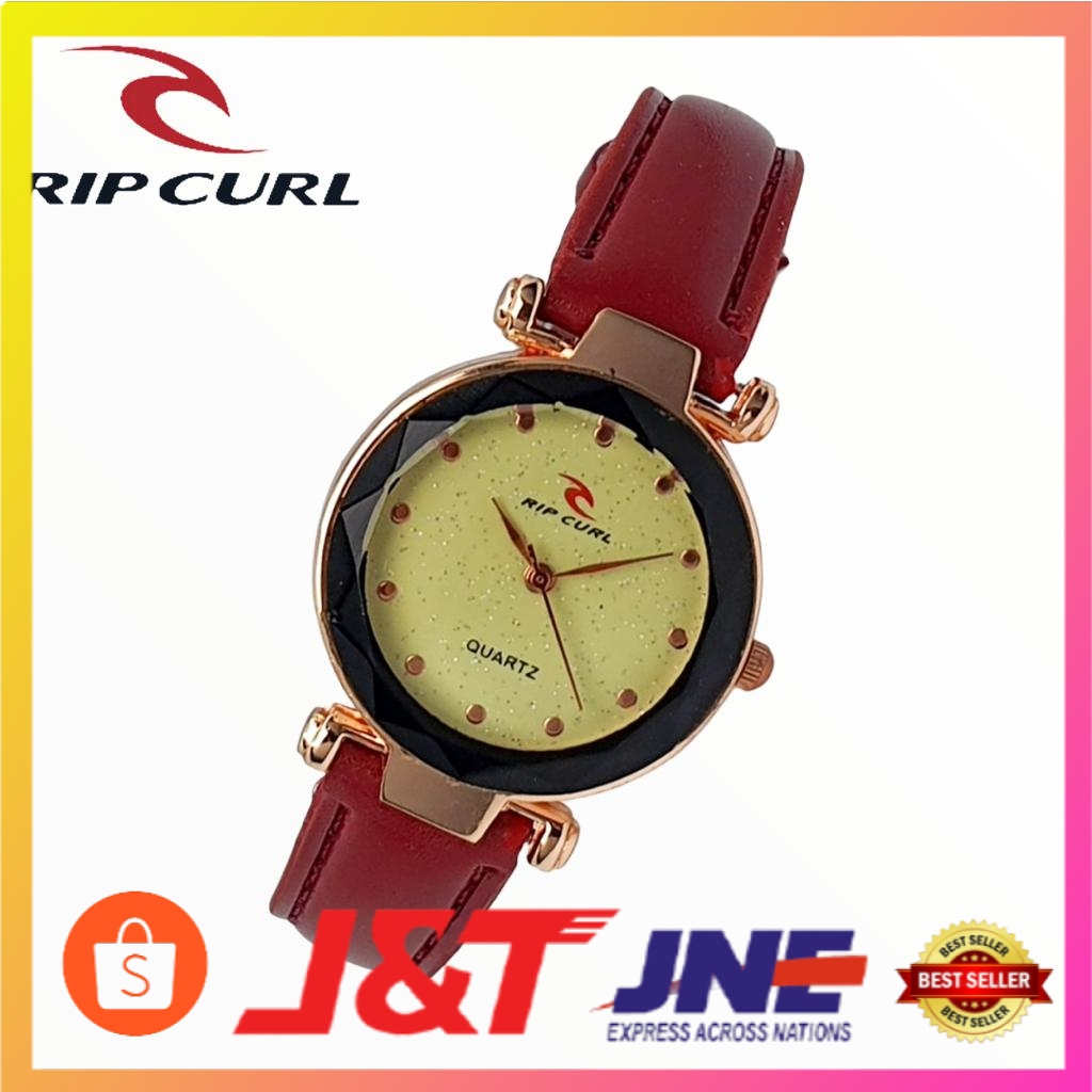 JAM TANGAN WANITA RIP CURL ANALOG 9443 STRAP KULIT