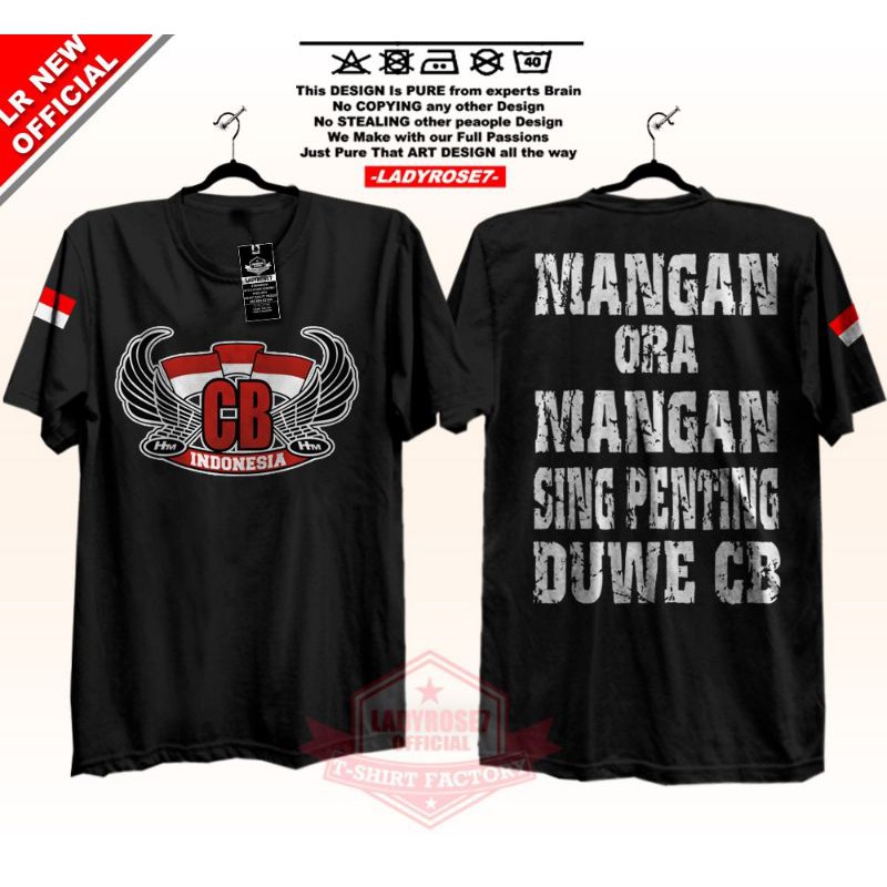 KAOS MOTOR CB INDONESIA CLUB