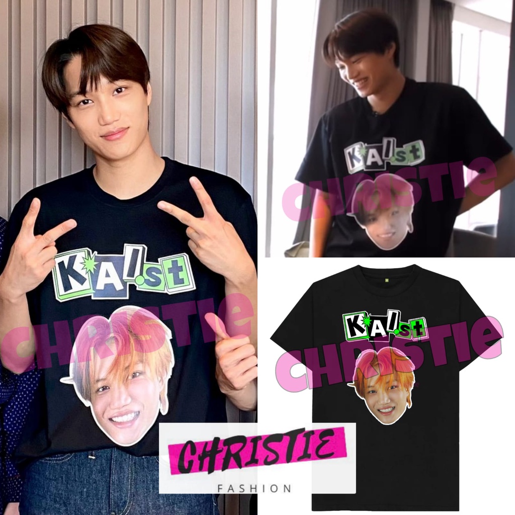 [COD] KAOS KAIST TEAM KAI S-XXL 13 WARNA / T-SHIRT KPOP EXO KOLO NINI BEAR ERIGOM AERI KOREAN IDOL O