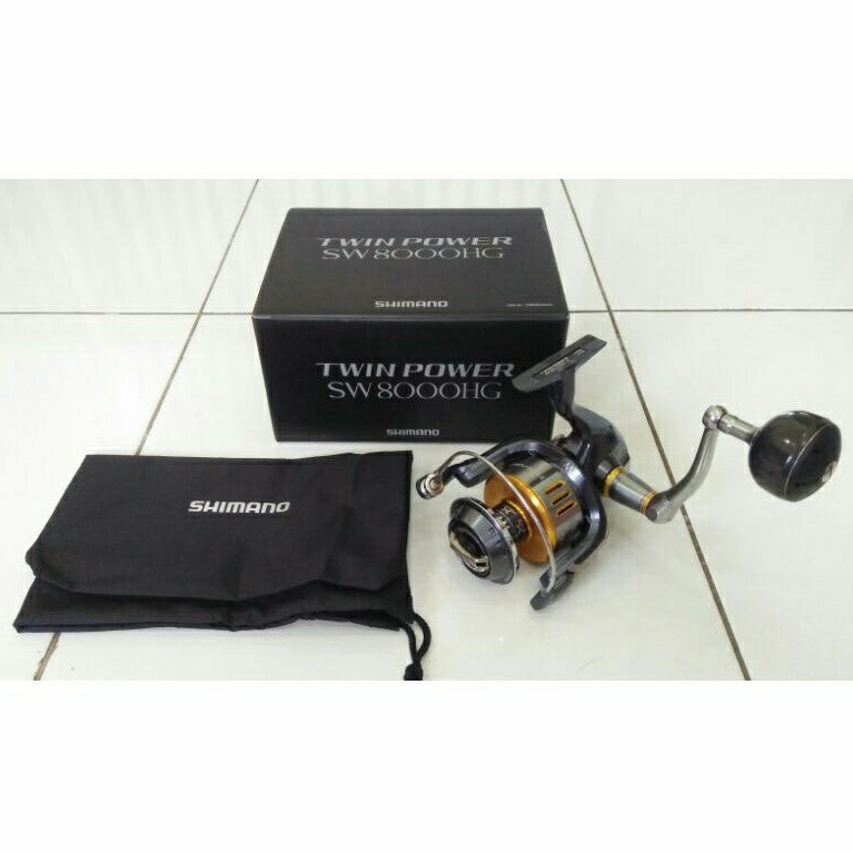 Reel Spinning Shimano Twin Power SW 8000 HG (second like new)