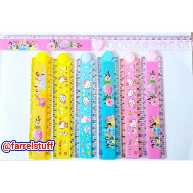 

Penggaris karakter 30cm