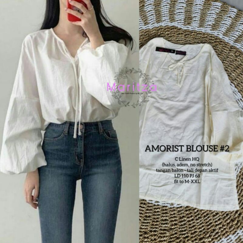 Amorist Blouse // Blouse Wanita Ukuran Besar
