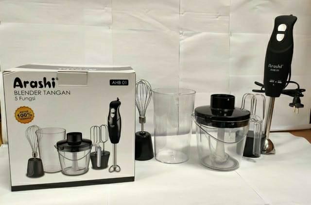 Hand blender ARASHI AHB 01 - 5 in 1 mixer - chopper - food processor