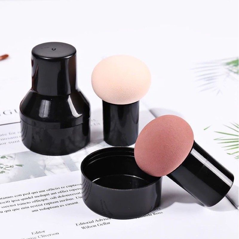 ❤Miss.Vinka❤ Spons Jamur Mushroom Head Sponge Beauty Blender Bulat