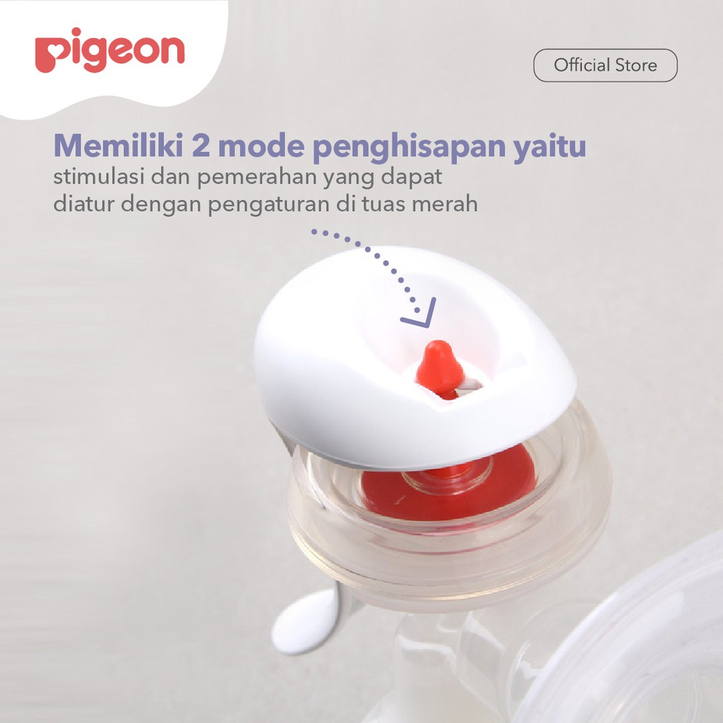 PIGEON Breast Pump Manual | Pompa ASI Manual