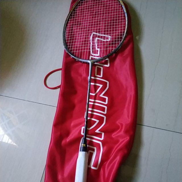 RAKET BADMINTON LINING 3D CALIBAR 900 + SENAR BG 66