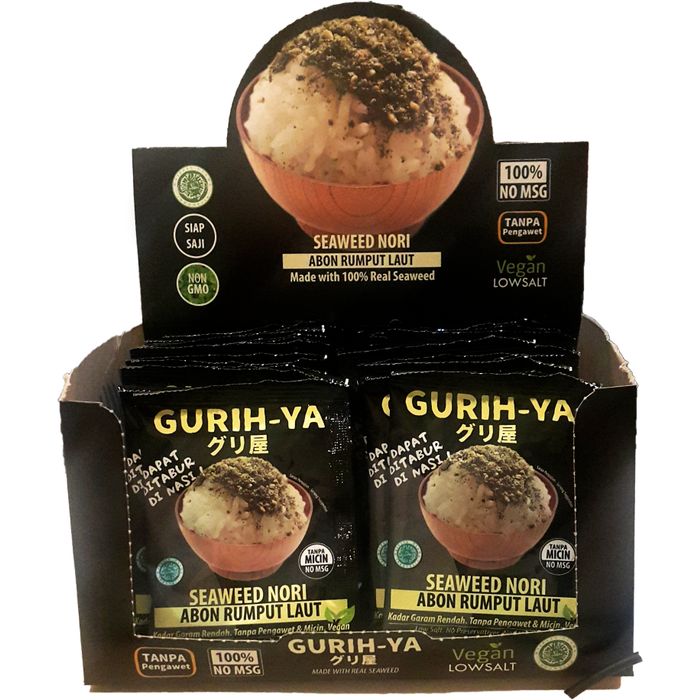 

NEW ARRIVAL - GURIH-YA ORIGINAL SEAWEED - 5.5 GRAMS X 36 SACHETS