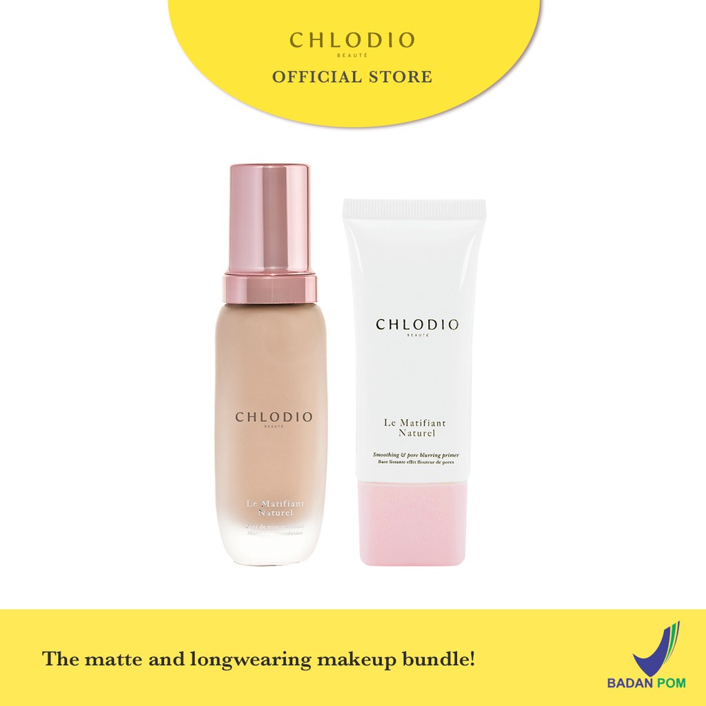 CHLODIO Le Matifiant Naturel Smoothing & Pore Blurring Primer and Mattifying Foundation