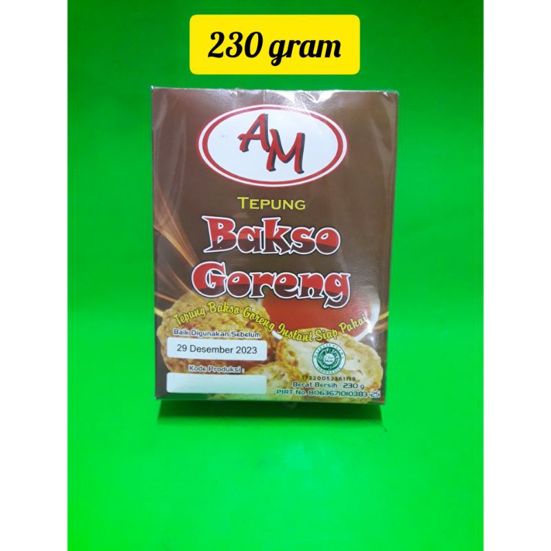 

Tepung Bakso Goreng AM 230 gram
