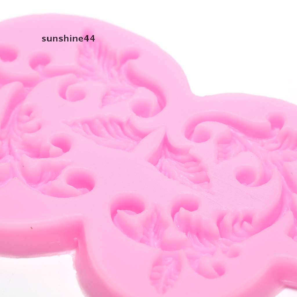 Sunshine Cetakan Silikon Bentuk Bunga Untuk Dekorasi Fondant Kue DIY