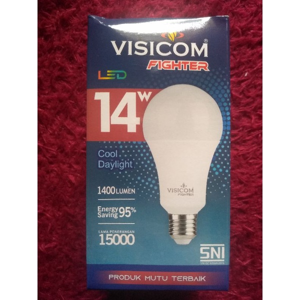 Lampu rumahan LED visicom 14 watt