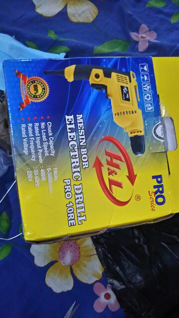 Mesin Bor Electric Drill 10mm Kr60 Kusuka By Fujiyama