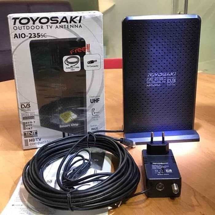 Antena TV Indoor Outdoor Digital AIO 235SC Analog Toyosaki