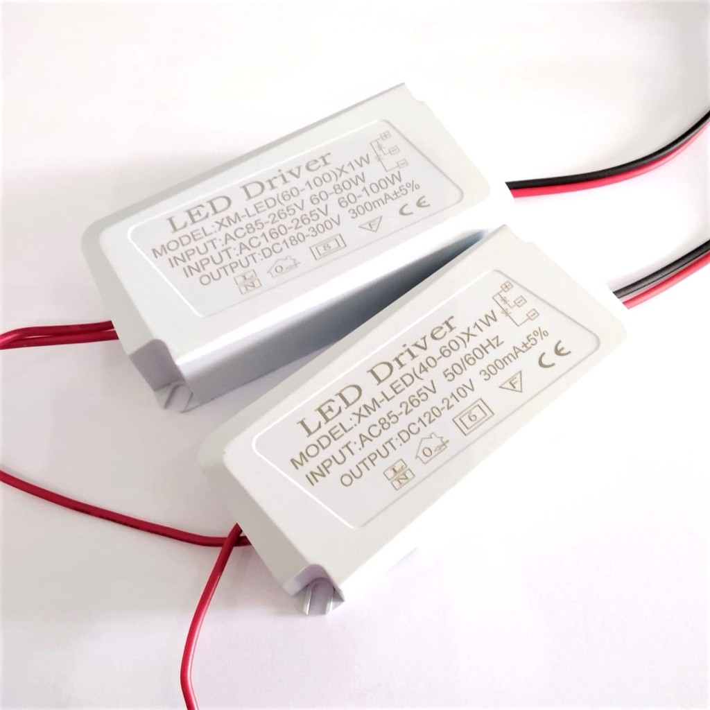 LED Driver Casing Plastik 40 dan 60 watt