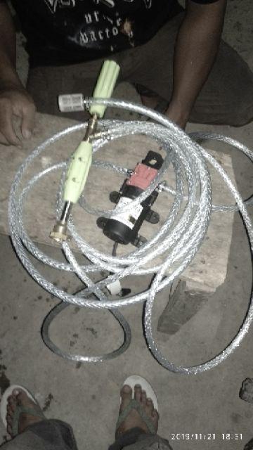 Alat Cuci Motor Ac Made In Japan 🇯🇵 250psi 17.2bar  8lpm High Pressure Auto Cut On Off 10a Top